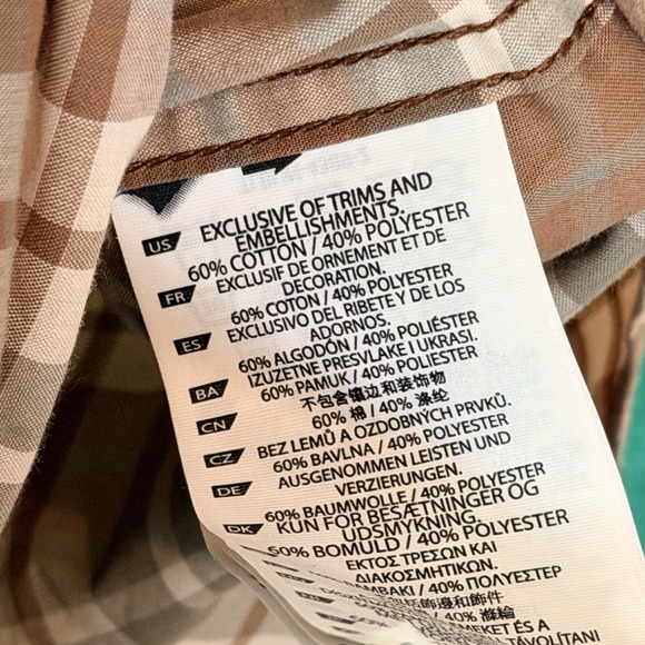 5.11 Tactical Men's Large Plaid Button Down Shirt Short Sleeve Outdoor Casual - Picture 7 of 8